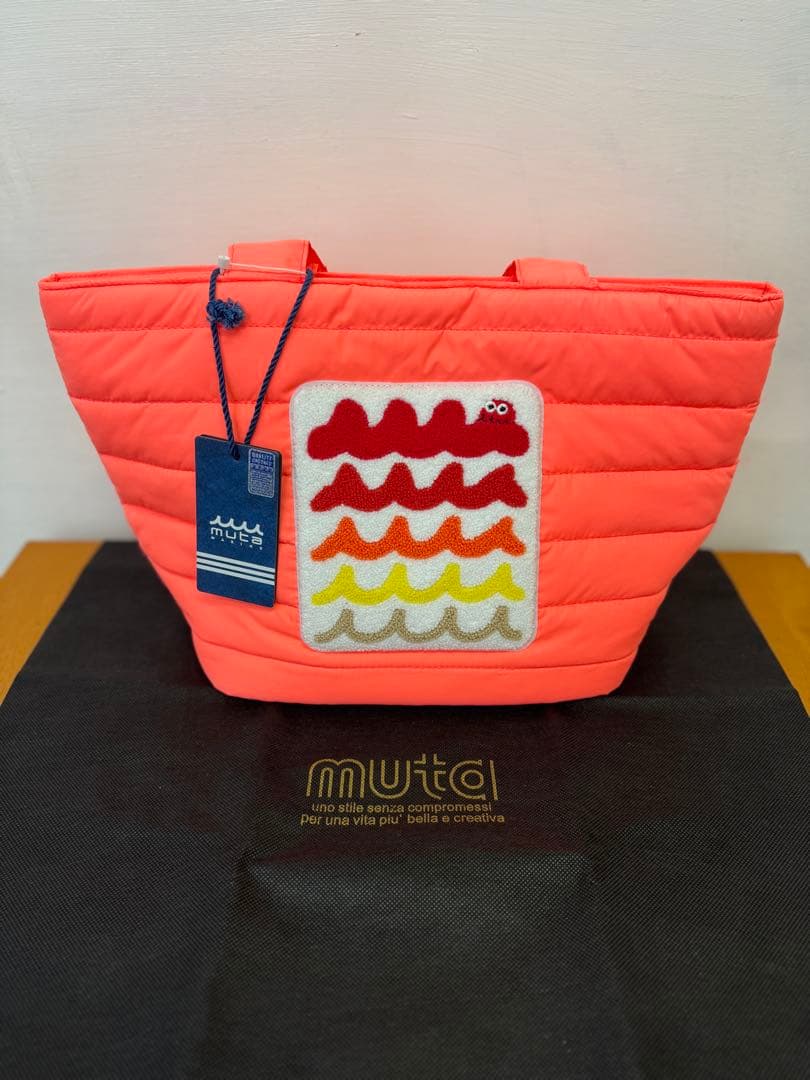 muta MARINE/ムータ マリン/キルティングバケットバッグ 新品、未使用