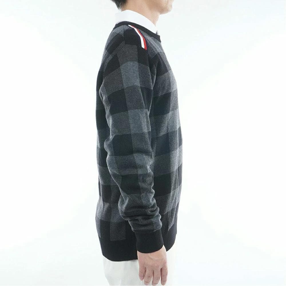 トミーヒルフィガー クルーネックニット【L寸】ブラック thma571