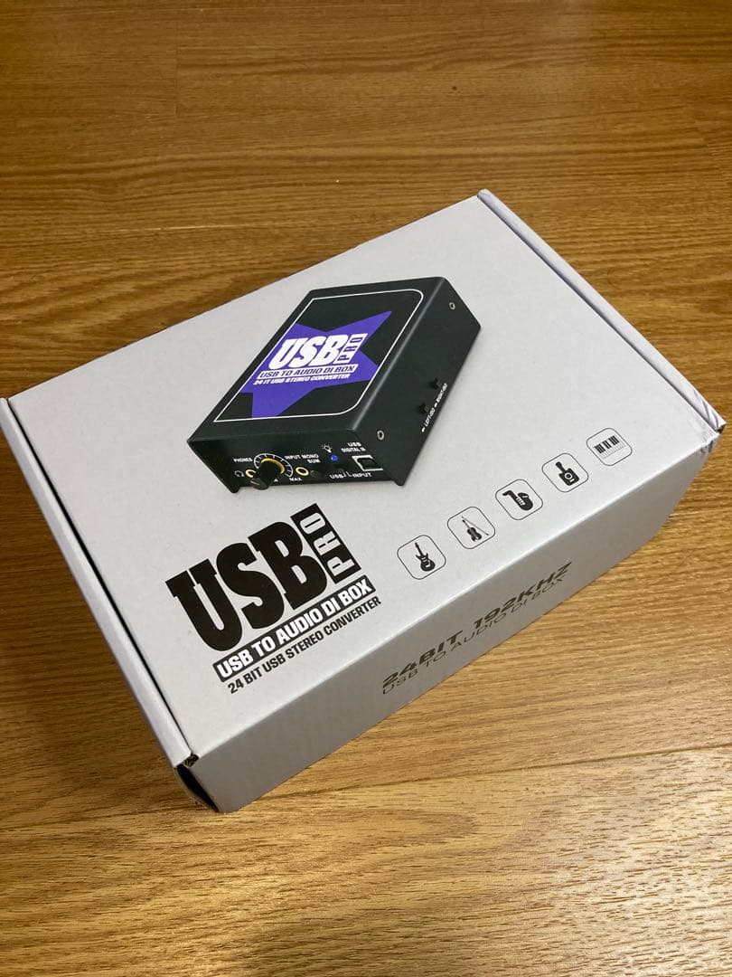 残り1台｜即購入OK｜USB→XLR DI 宅録/ライブ対応｜Radial代替