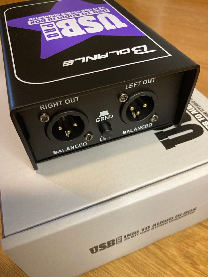 残り1台｜即購入OK｜USB→XLR DI 宅録/ライブ対応｜Radial代替