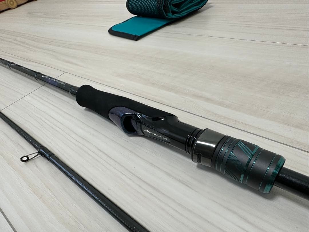 まちゃ　25エメラルダスx 86M エギングロッド