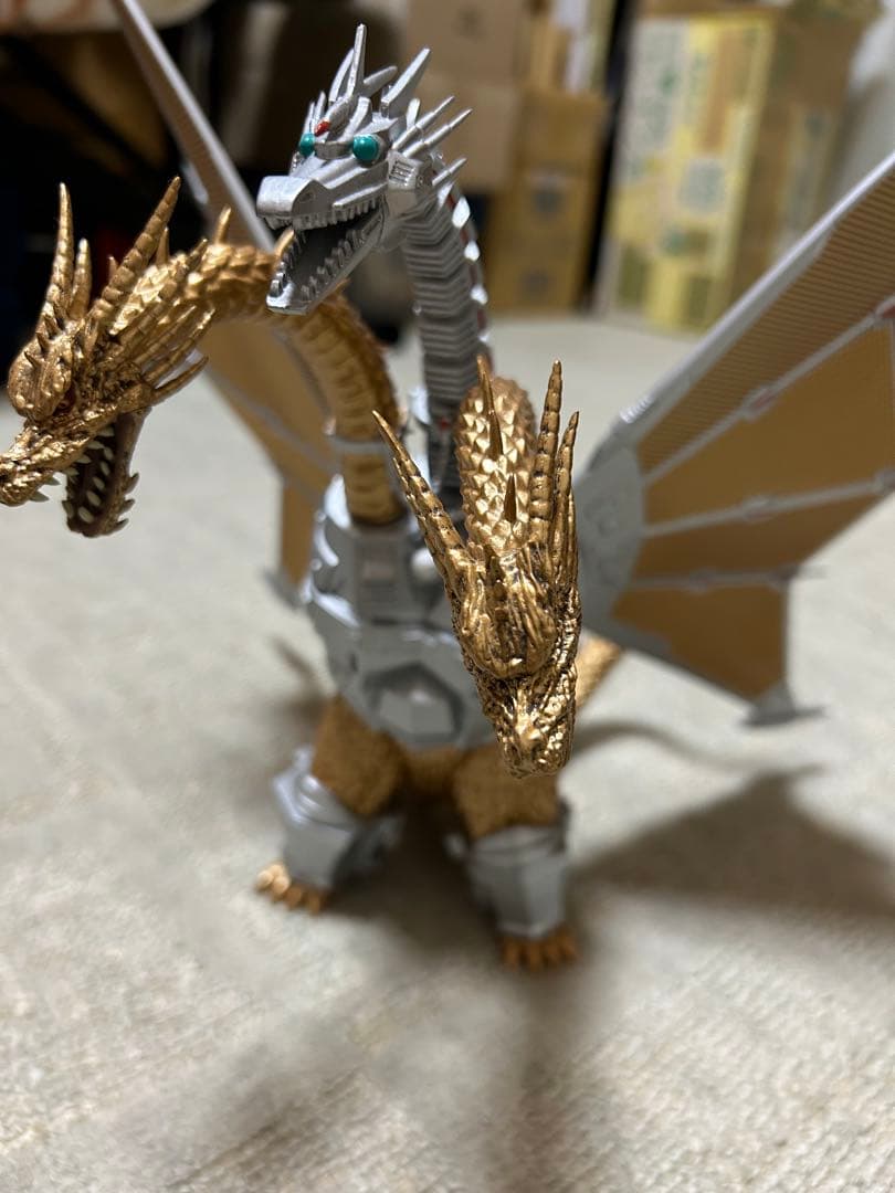 【処分価格‼️】東宝怪獣コレクション/キングギドラ3種類セット