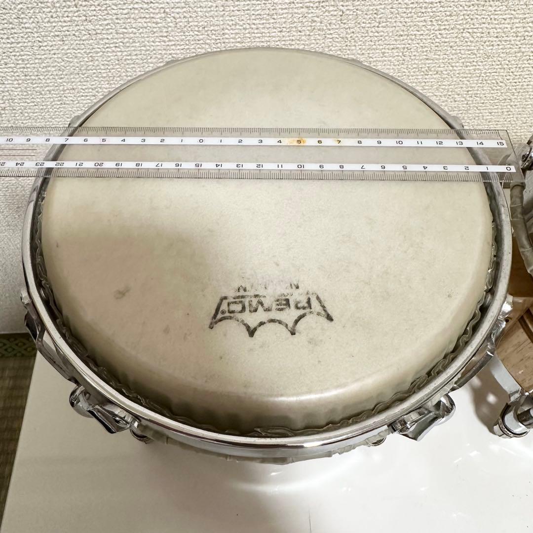 Pearl ボンゴ REMO NUSKYNヘッド搭載 7×8.5 廃番モデル