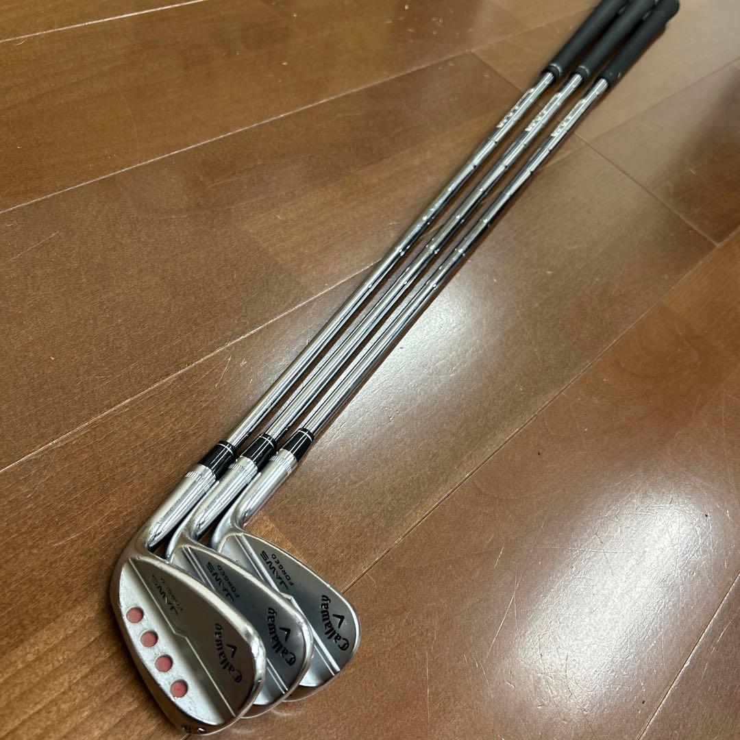 Callaway Jaws Forgedウェッジ 56.52.48 3本セット