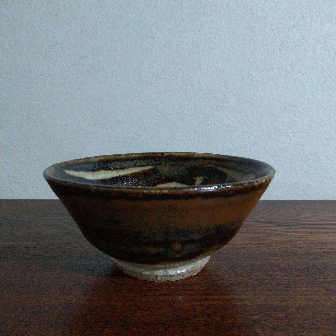 河井寛次郎　草繪碗　桐共箱　紐なし