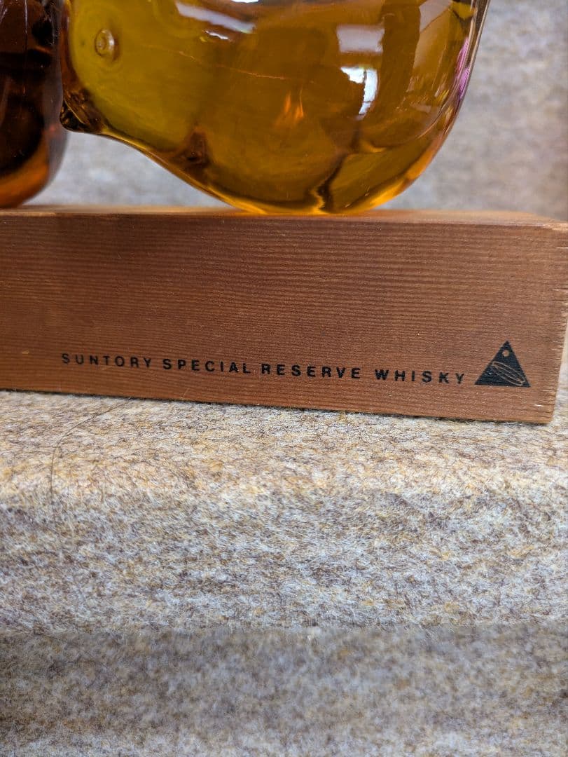 古酒サントリースペシャルリザーブ小鳥型100ml特級2個 エキスポ85つくば万博