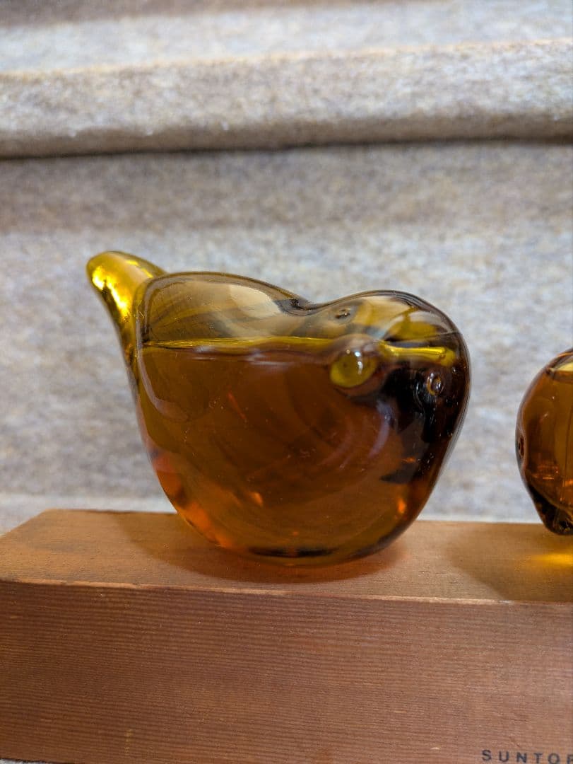 古酒サントリースペシャルリザーブ小鳥型100ml特級2個 エキスポ85つくば万博