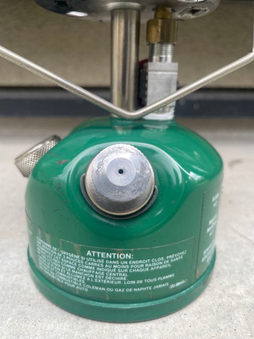 コールマン222A EASI-LITEランタン　1983年2月製造人気のカエル色