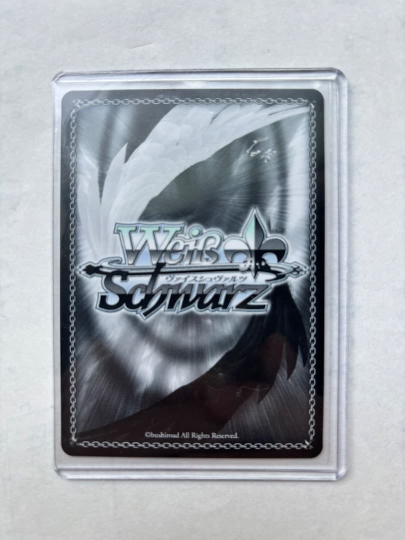 ヴァイスシュヴァルツ 不敵な笑み 時崎狂三 SP サイン