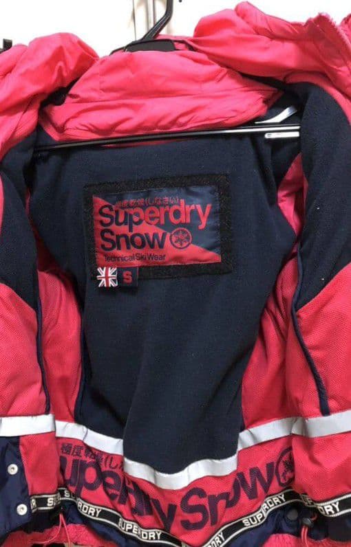 英Superdryスキー／スノボジャケット サイズ:レディースS