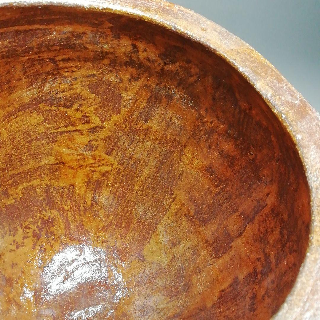 Ｓ７９８　水指　『焼〆　芋頭　水指』『中村道年』　共箱　茶道具