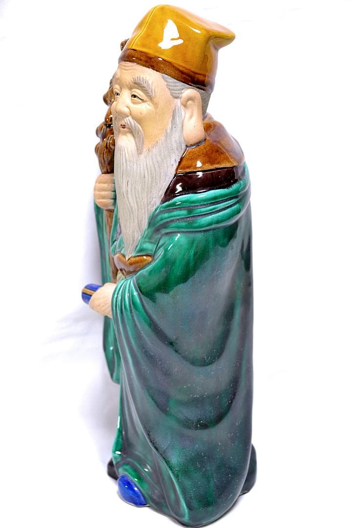 九谷焼寿老人像 置物