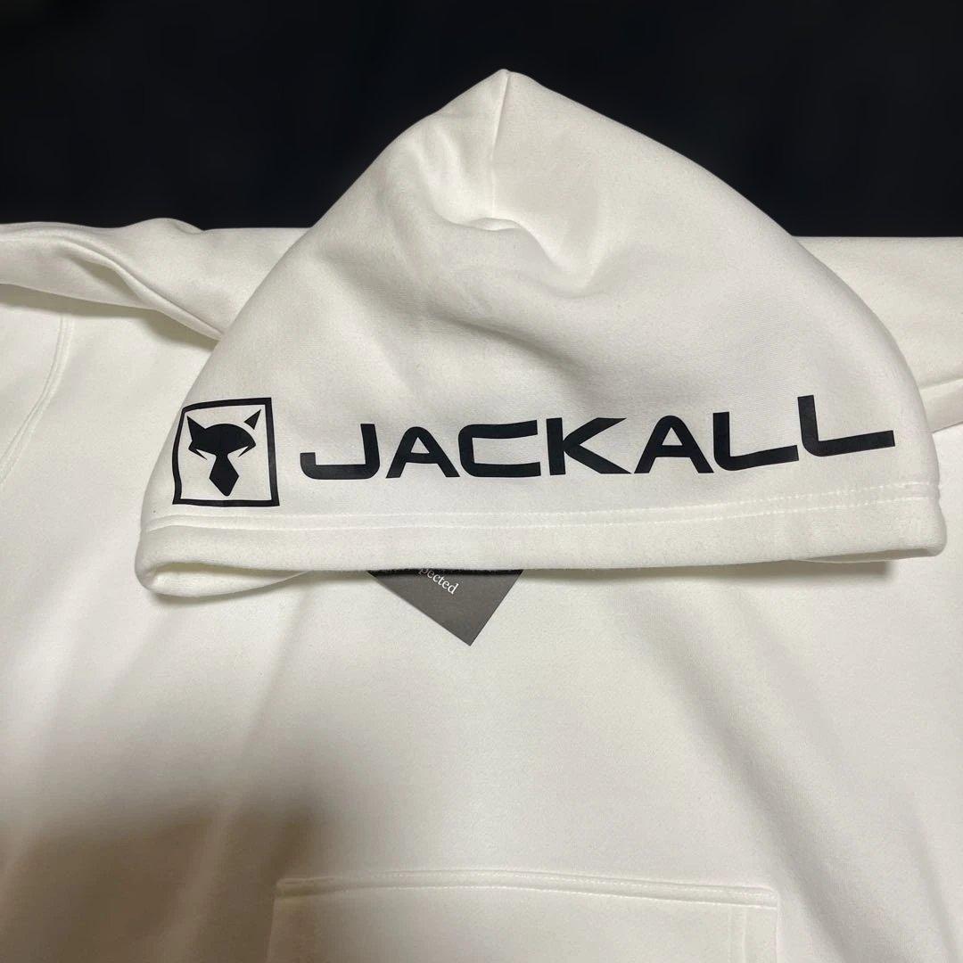 JACKALL パーカー 新品未使用 美品 ホワイトXL