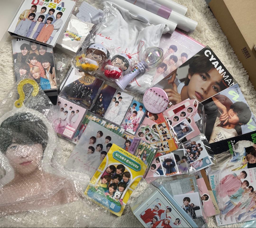 なにわ男子　まとめ売り　セット　大橋和也　dvd うちわ　ちびぬい　シール