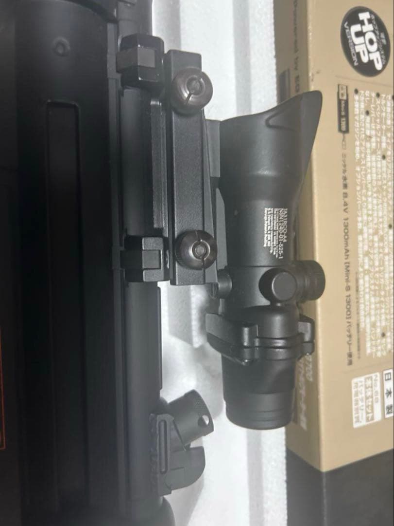 【中古】東京マルイ MP5 SD5 電動ガン 持ち手改造　受電バッテリー付き
