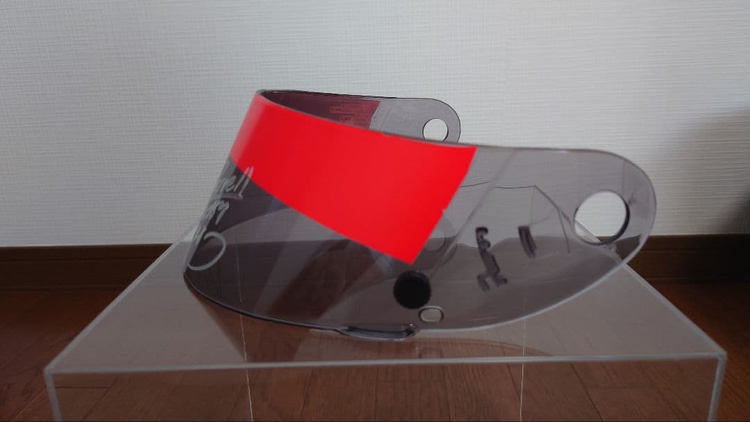 片山右京 サイン入り バイザー ティレル F1 1994