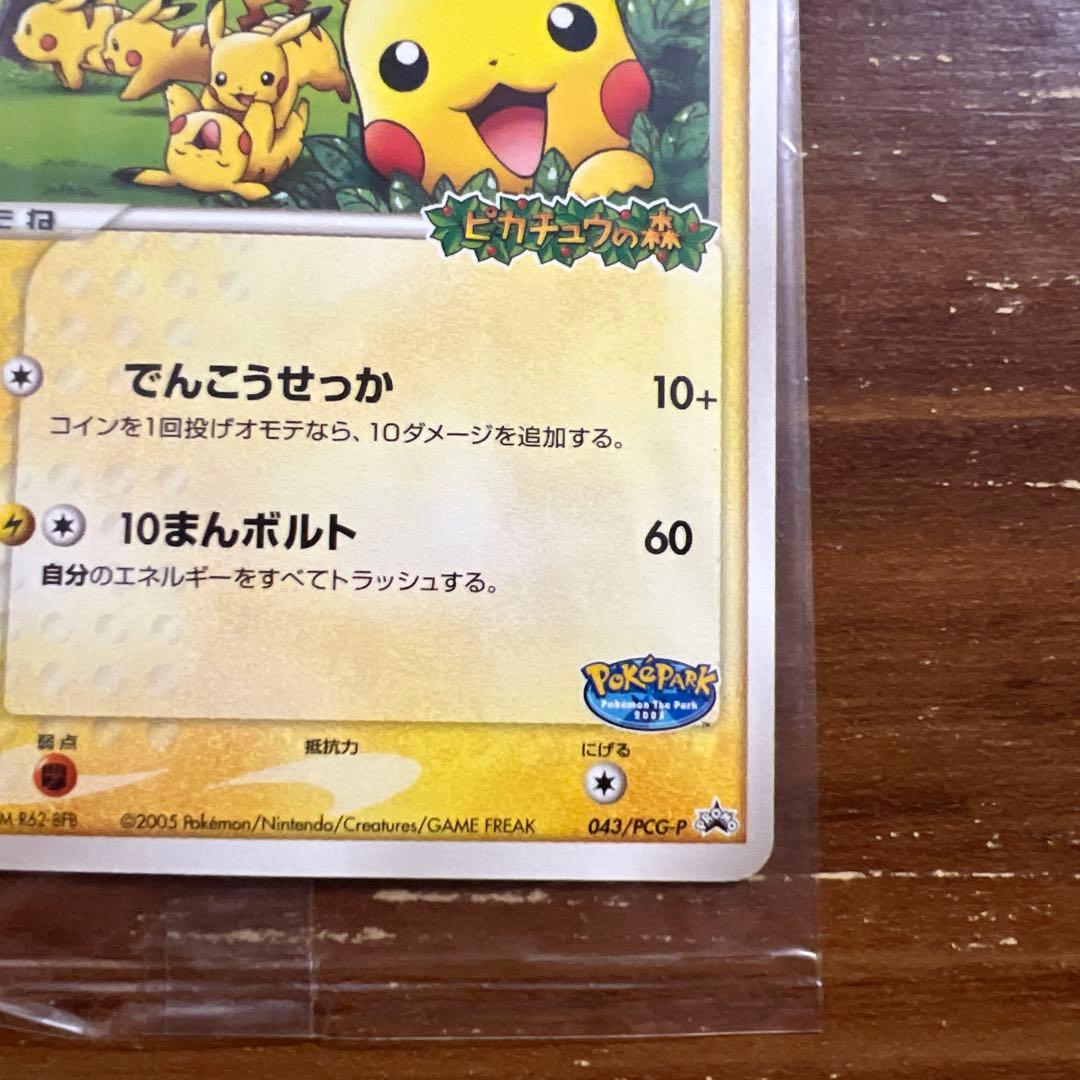 ポケパークのピカチュウ ピカチュウの森 プロモ 未開封