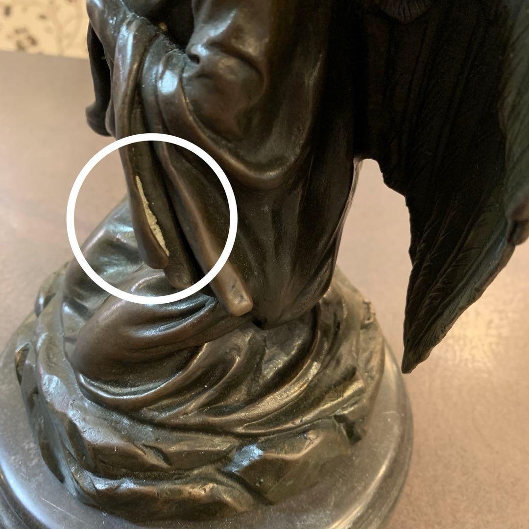 ブロンズ製 祈祷天使像 祈り 31-234