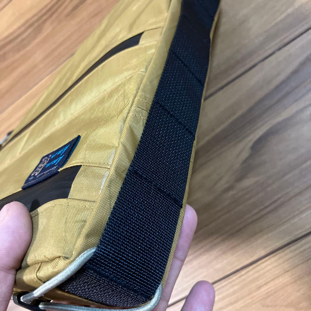 ハンドメイドフルフレームバッグ　X-PAC コヨーテブラウン　43.5cm