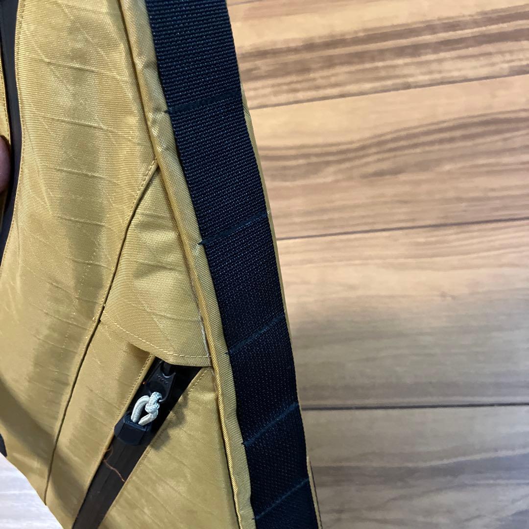 ハンドメイドフルフレームバッグ　X-PAC コヨーテブラウン　43.5cm