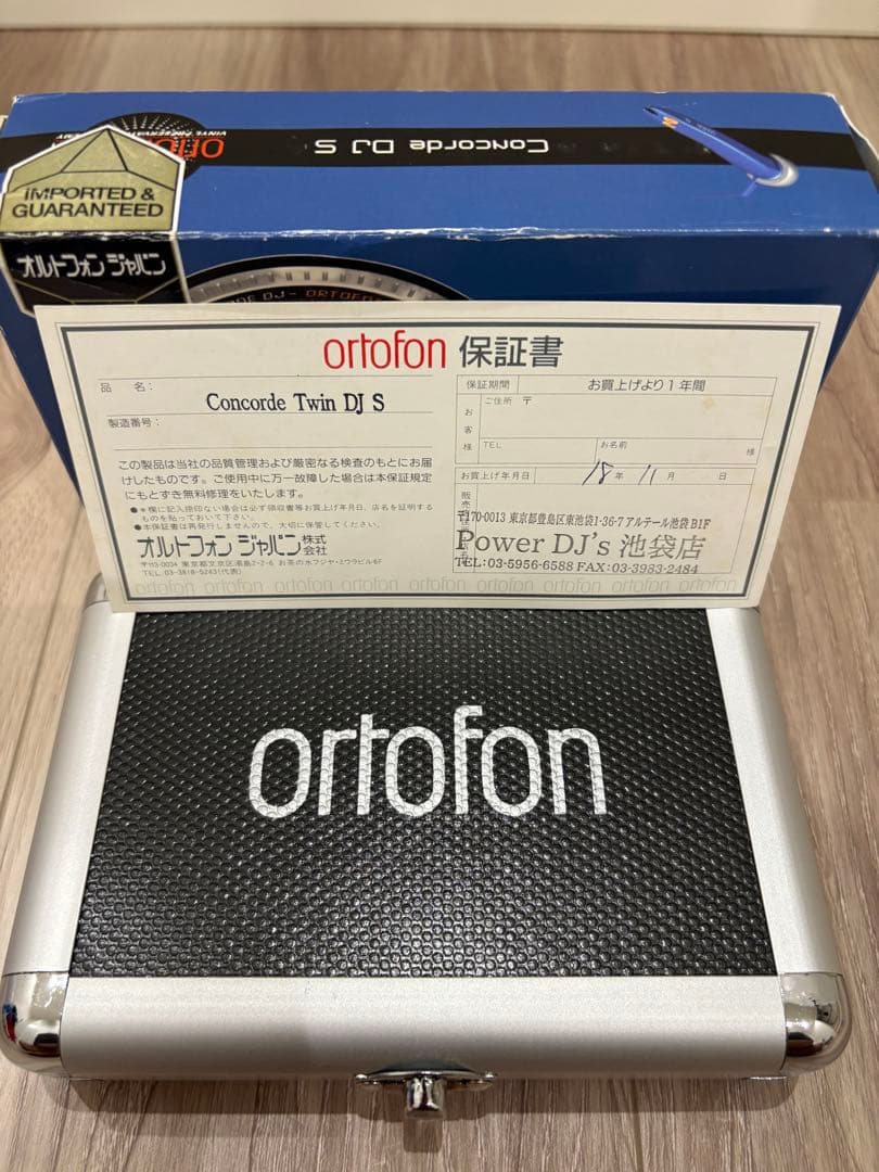 専用 オルトフォンortofon Concorde Twin DJ S