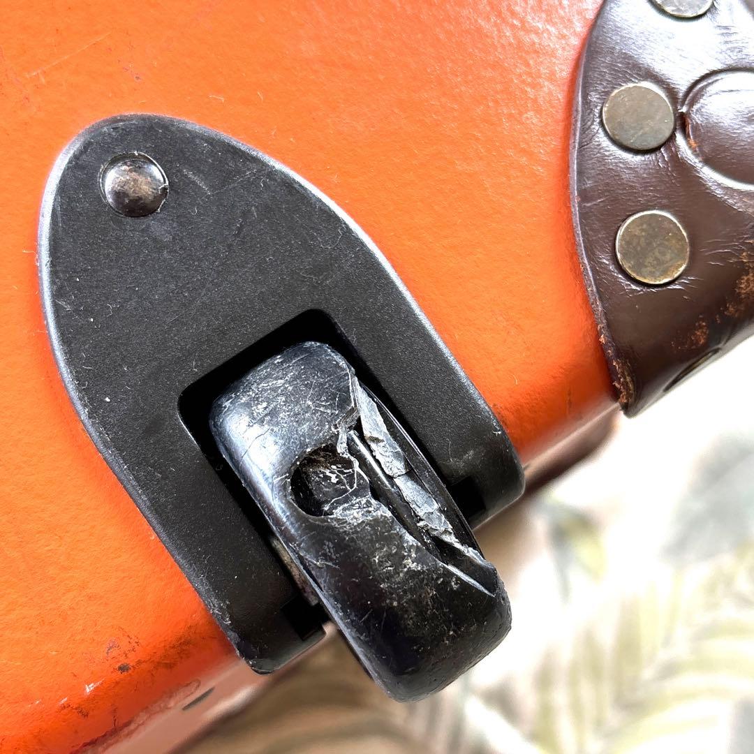 グローブトロッター【長期愛用品】サファリ　30〜33インチ　オレンジ　お買い得品