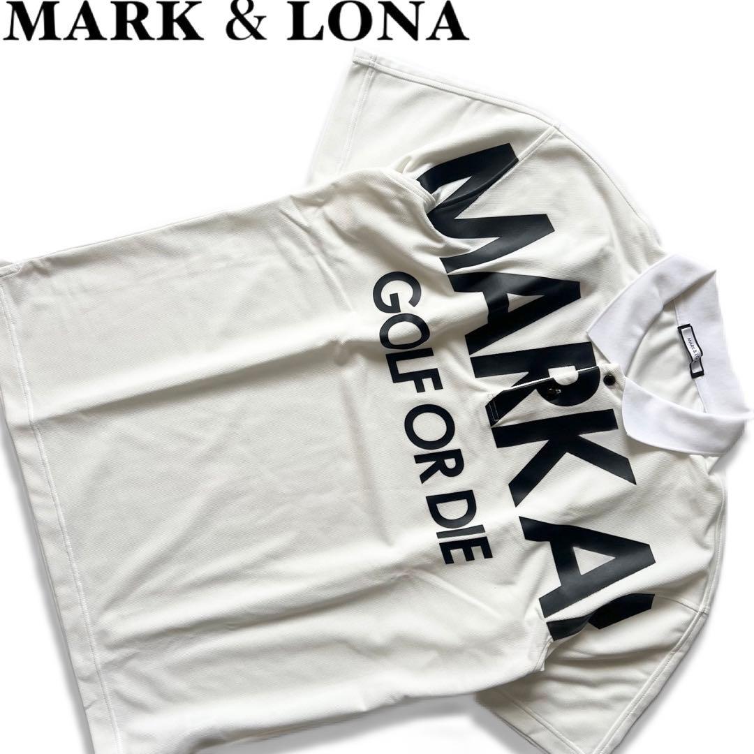 MARK&LONA マークアンドロナ　ポロシャツ　メンズ　50 XL ゴルフ　白