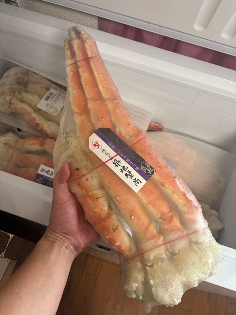 9Lタラバガニ×2肩