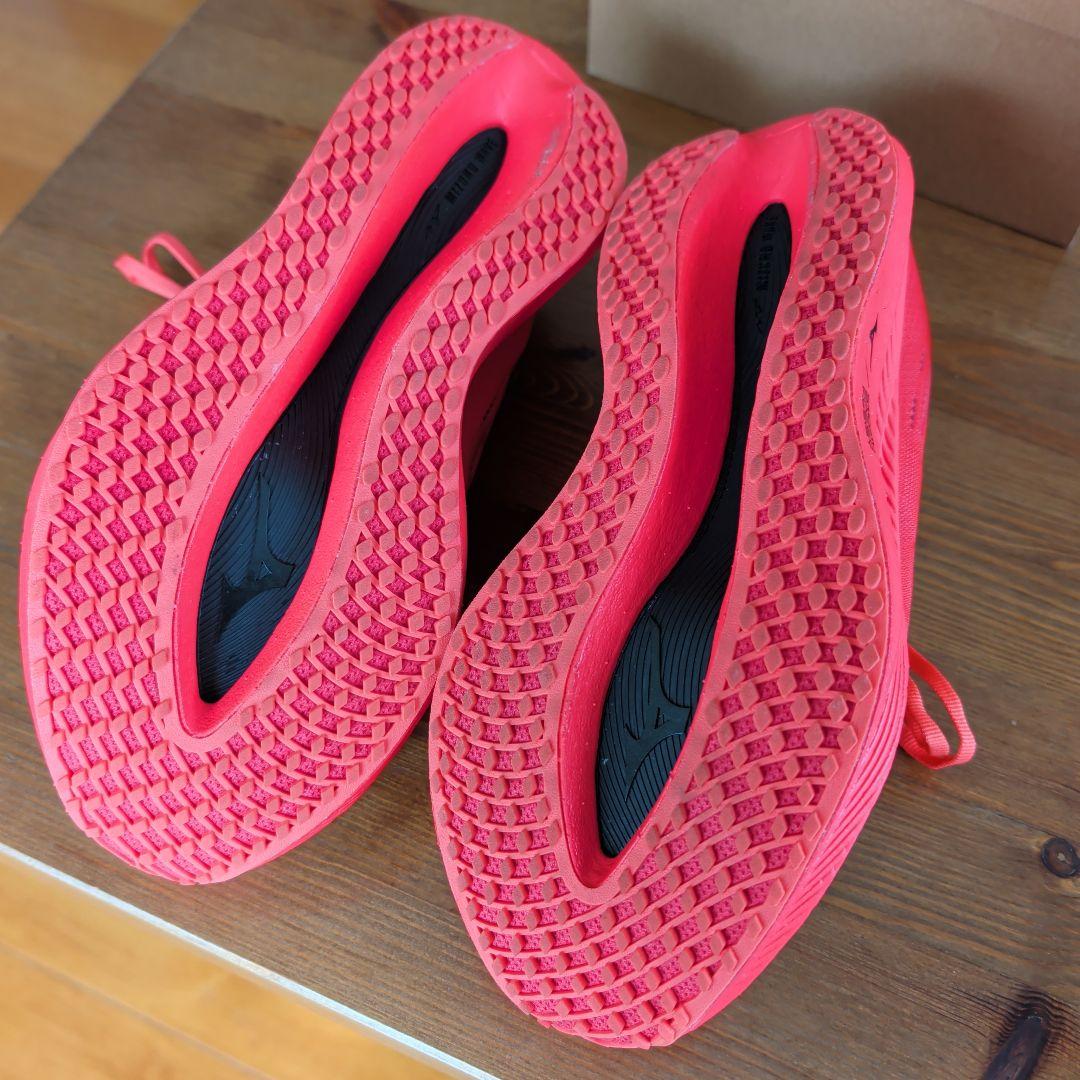 Mizuno Wave Rebellion Pro 2 26.0cm ピンク