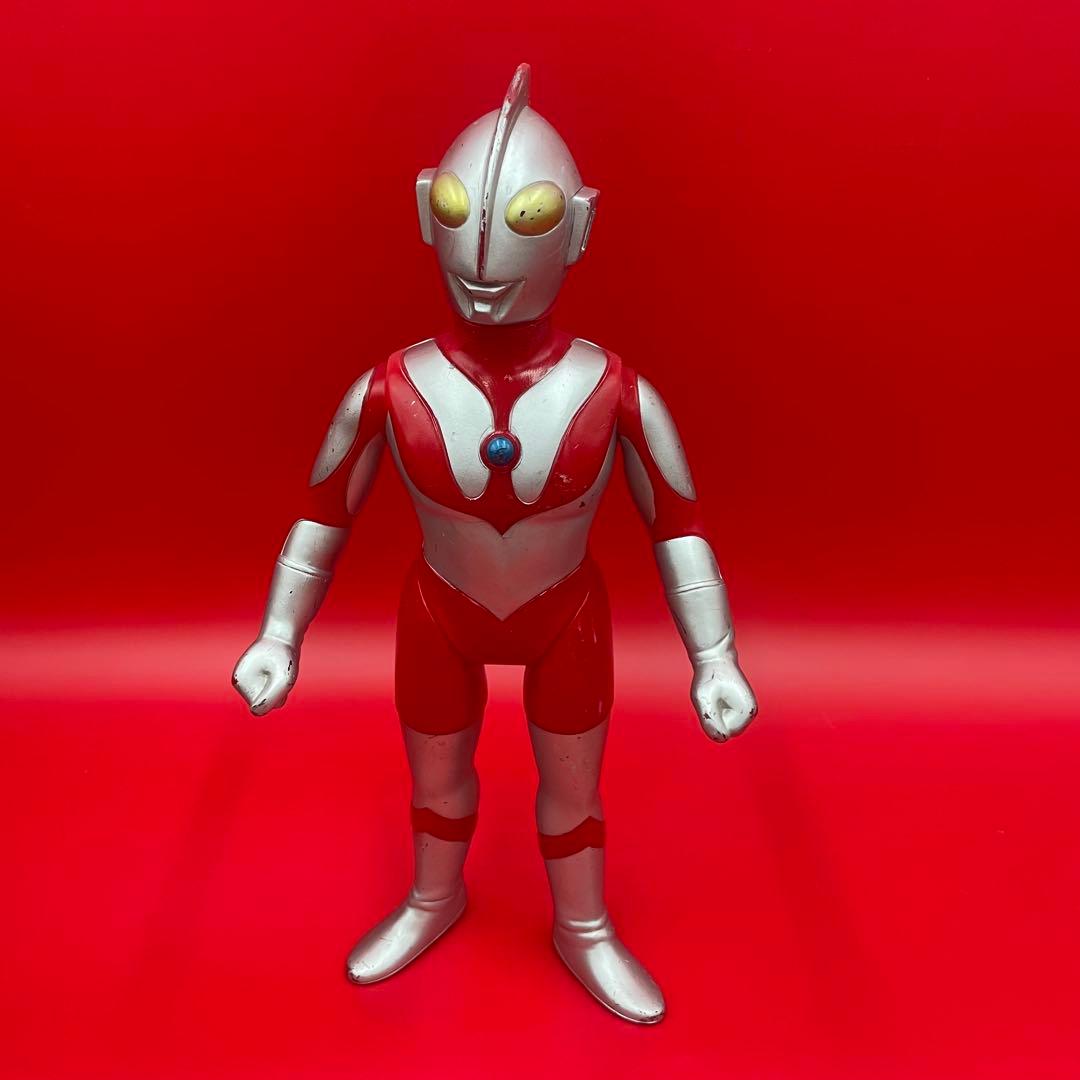 希少　ビッグサイズ　ウルトラマン 1988年　30㎝　硬質ソフビ　レトロ
