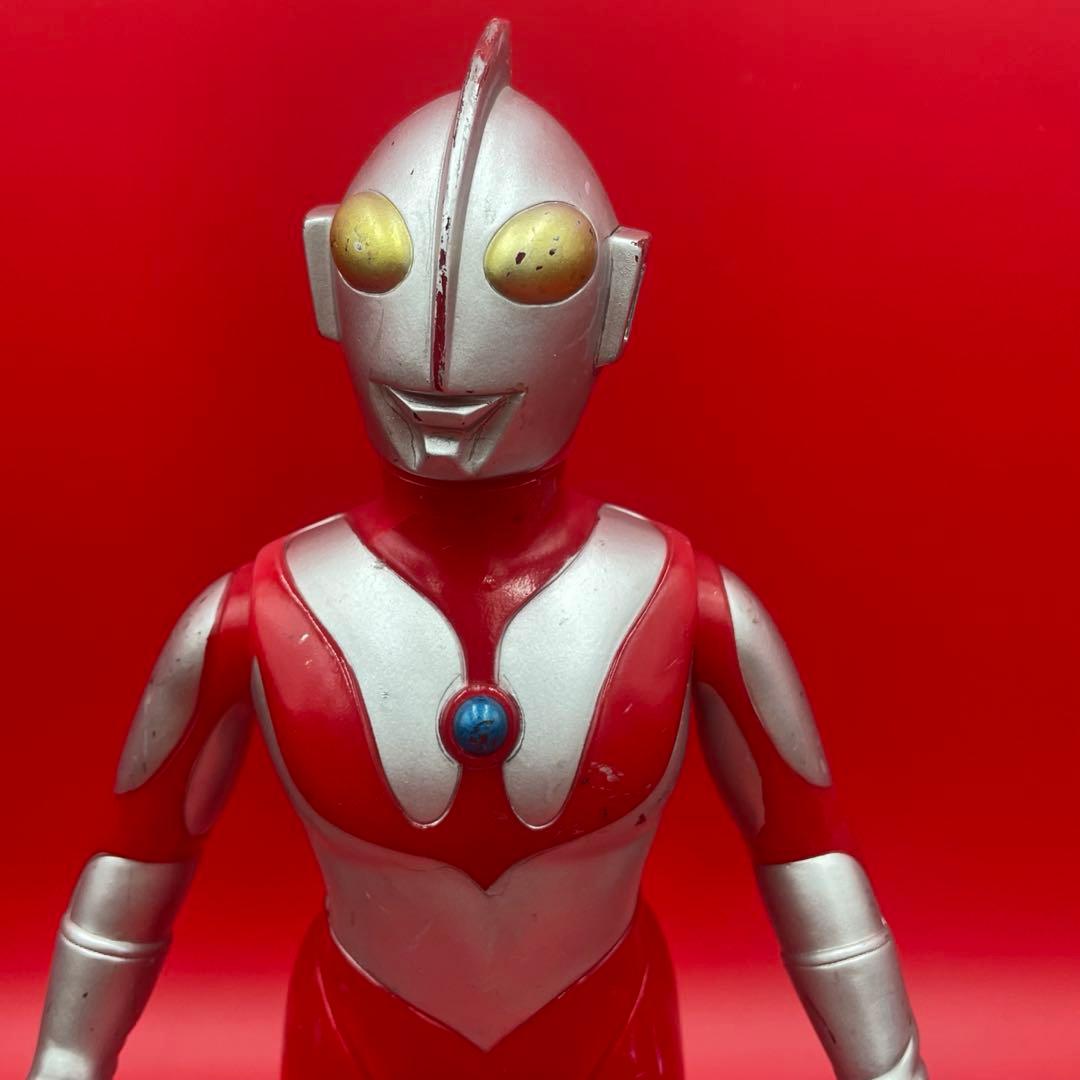 希少　ビッグサイズ　ウルトラマン 1988年　30㎝　硬質ソフビ　レトロ