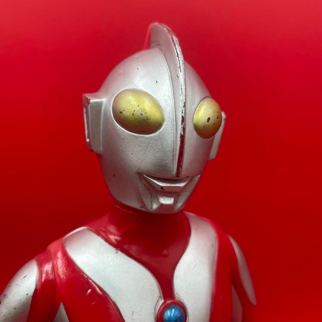 希少　ビッグサイズ　ウルトラマン 1988年　30㎝　硬質ソフビ　レトロ