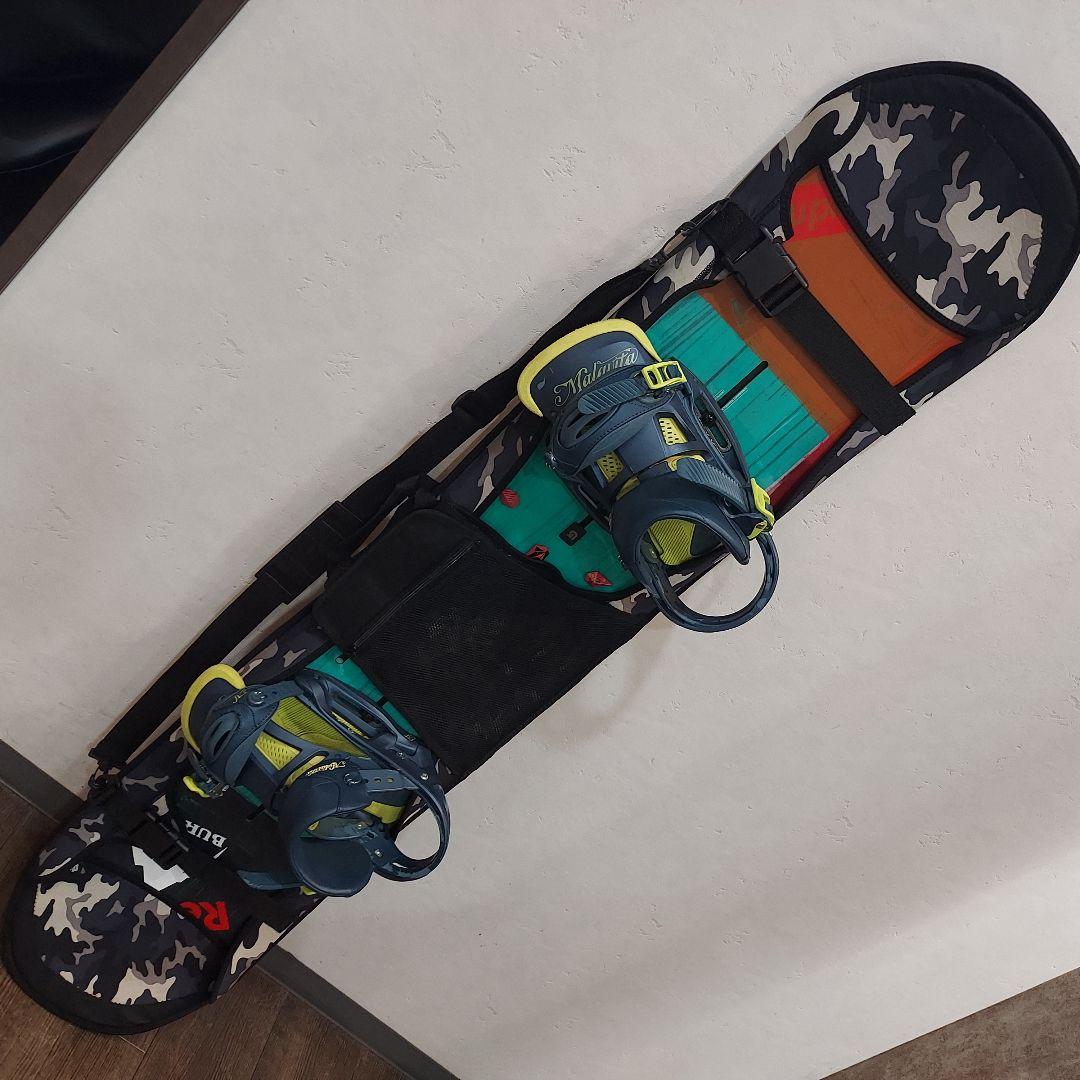 BURTON CUSTOM 151 FV × Malavita M ケース付