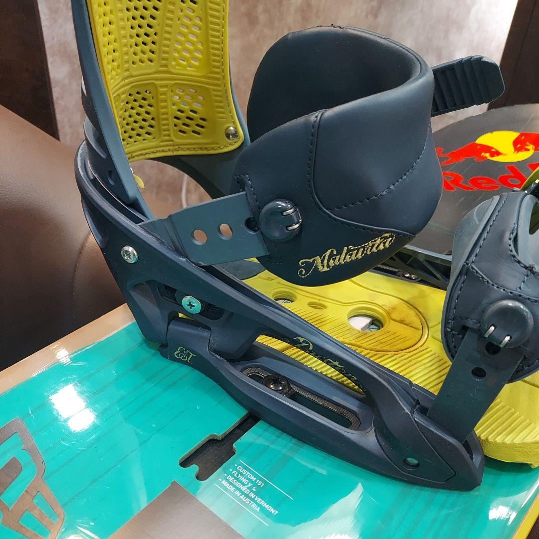 BURTON CUSTOM 151 FV × Malavita M ケース付