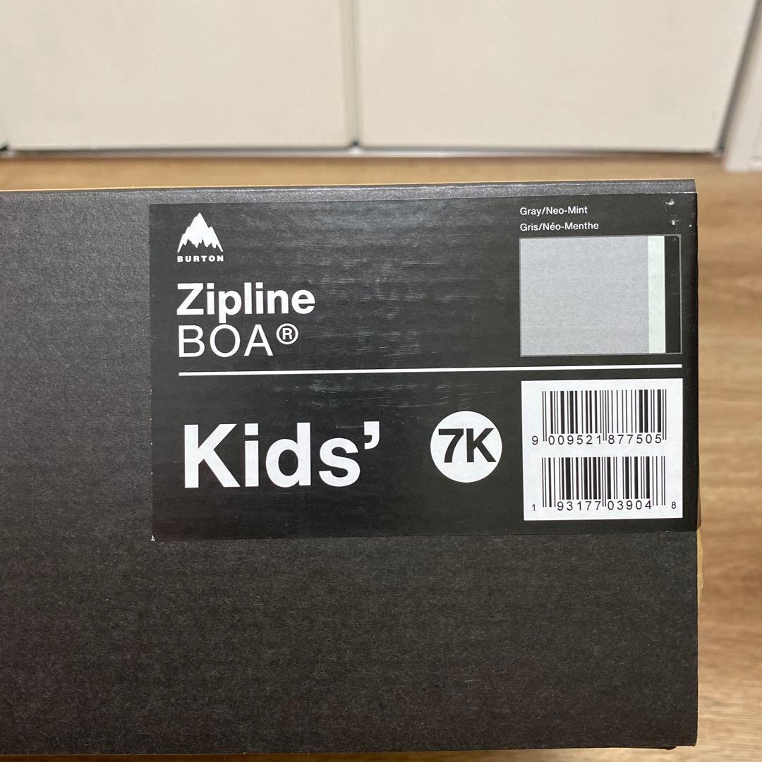 BURTON Zipline BOA Kids' 7K スノーボードブーツ