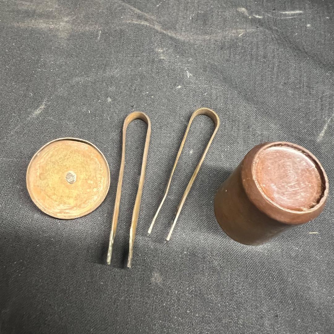 〇※前Dc1011 燭臺 燭台 一対 銅製