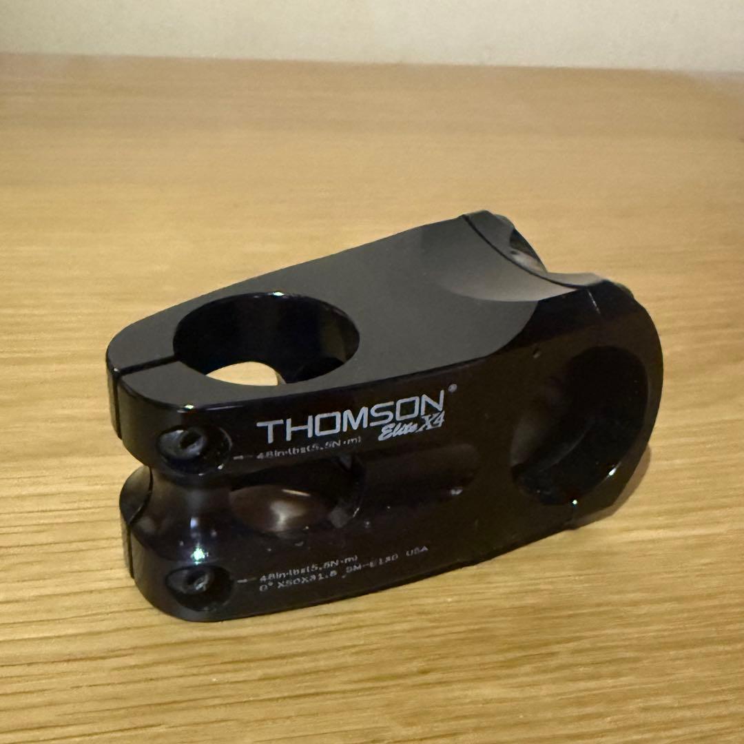 thomson トムソン X4ステム（50mm/0°/31.8mm）