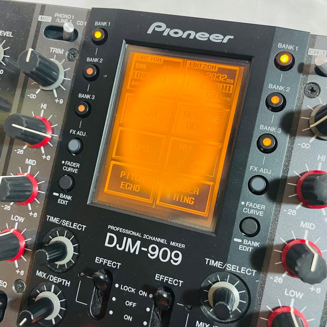 Pioneer DJM-909 DJミキサー　現状品