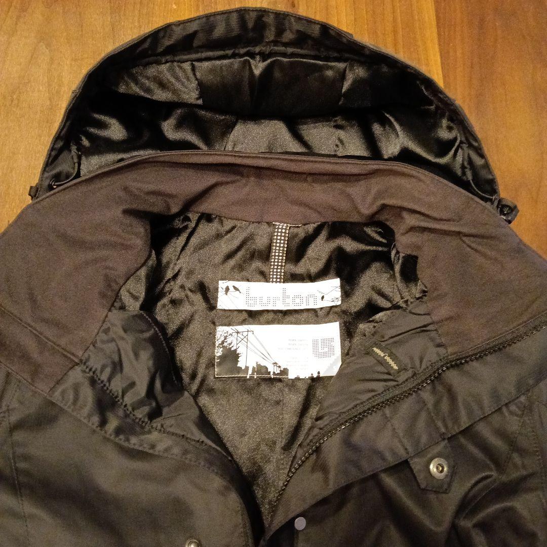 美品Burton バートン スノーボードジャケット ブラック 黒 S