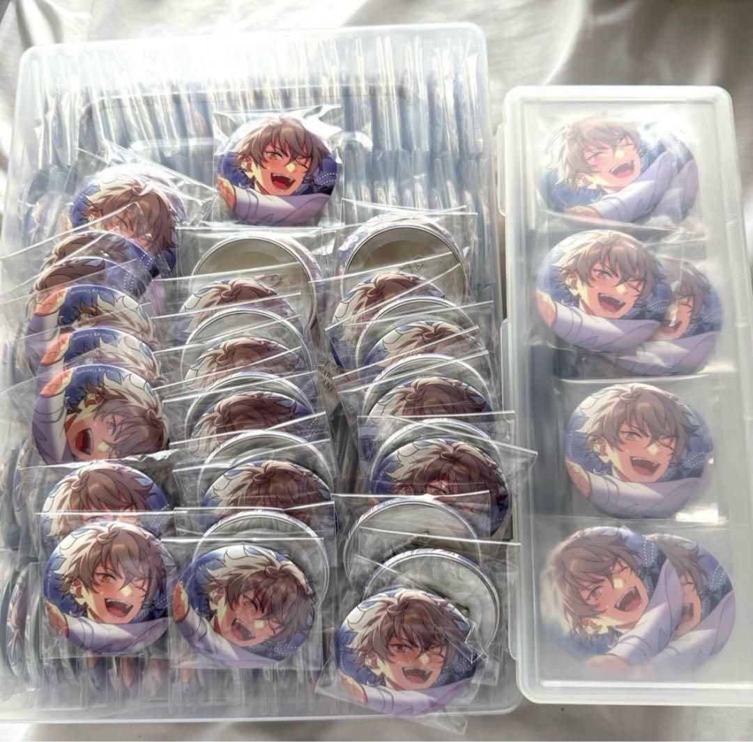 《本日限定》あんスタ 大神晃牙 缶バッジ テーマスカウト summer