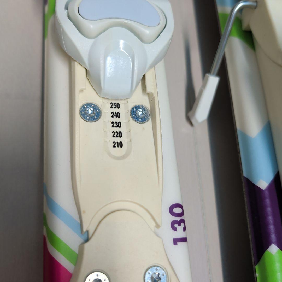 ROSSIGNOL 130cm racjy04 スキー板ストック付き