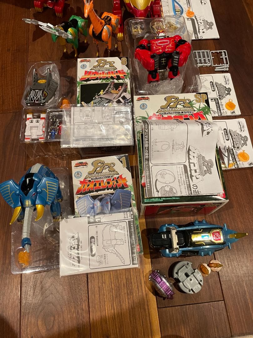 百獣戦隊ガオレンジャー DX ガオキング ガオイーグル ガオライノス 他