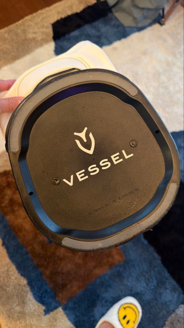 Vessel ゴルフバッグ ホワイト/ネイビー