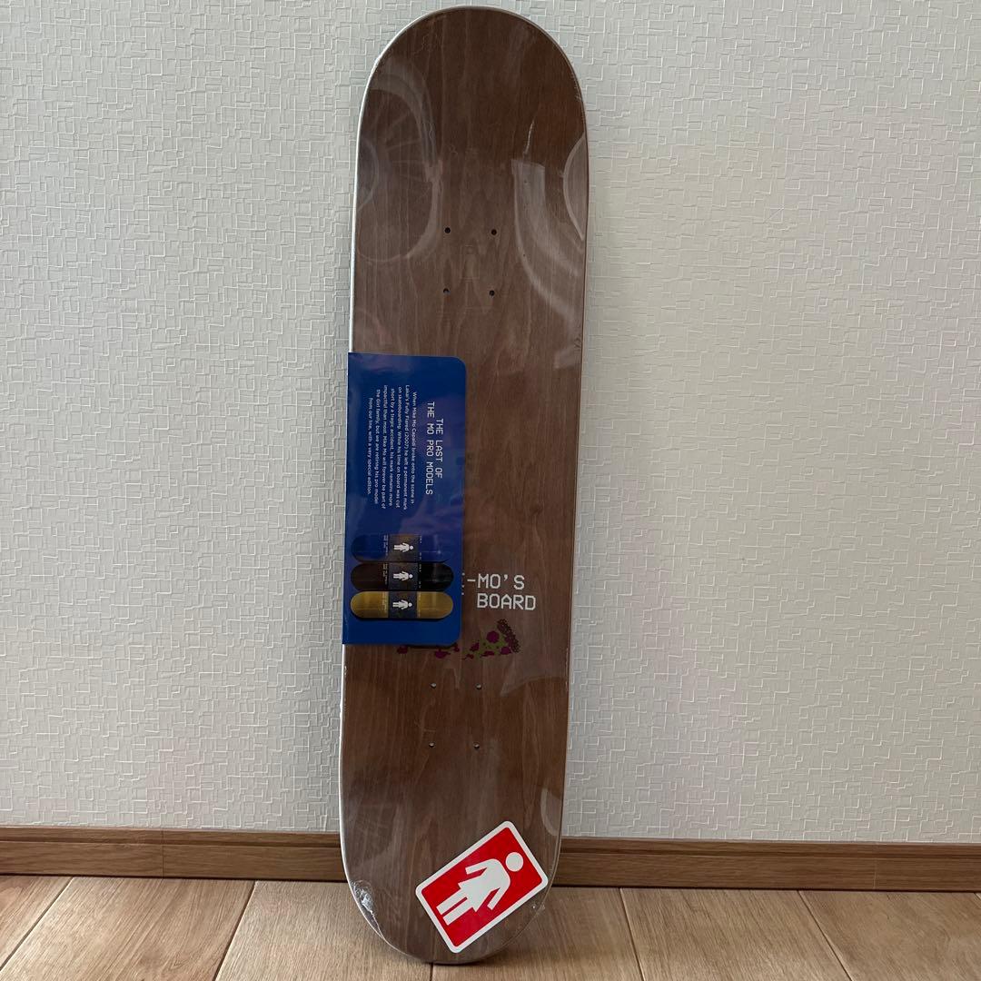 新品未使用！GIRLデッキ MIKE MO直筆サイン入り！
