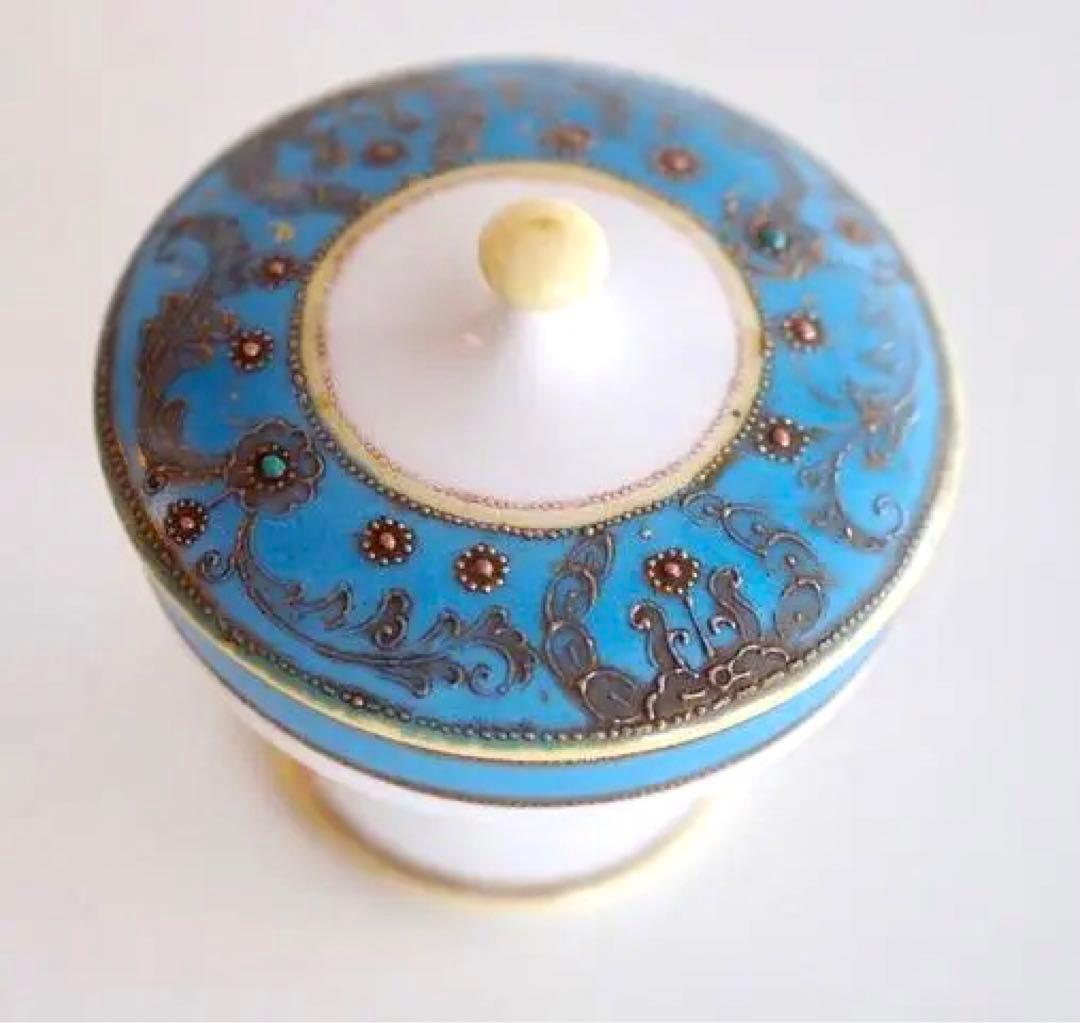 里帰りオールドノリタケ ( Noritake) トリンケットボックス（小）