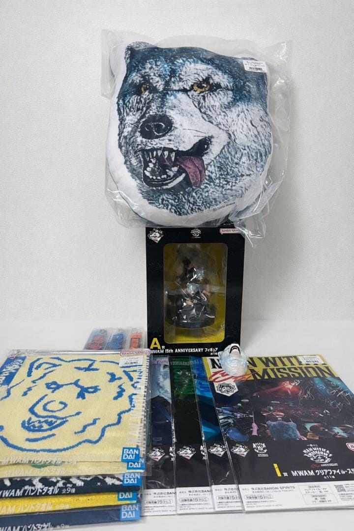 マンウィズアミッション 一番くじ A賞 F賞 H賞 その他下位賞 計16点