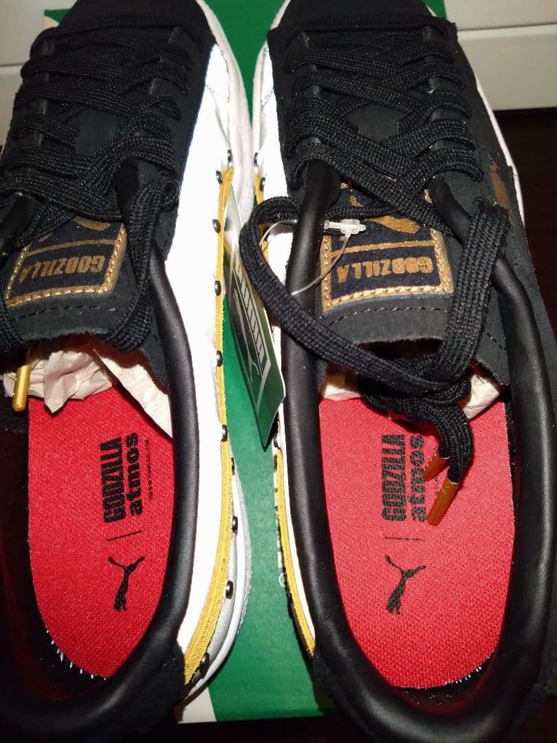 ■新品未使用■シークレットベース ゴジラ ソフビ PUMA スニーカー セット