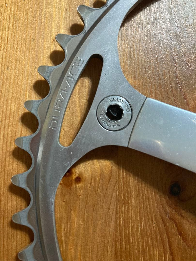 ピスト クランク セット 167.5 シマノ デュラエース 49T NJS 競輪