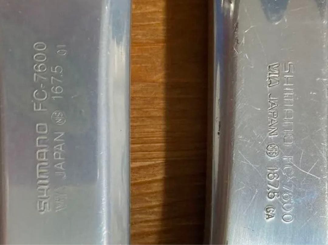 ピスト クランク セット 167.5 シマノ デュラエース 49T NJS 競輪