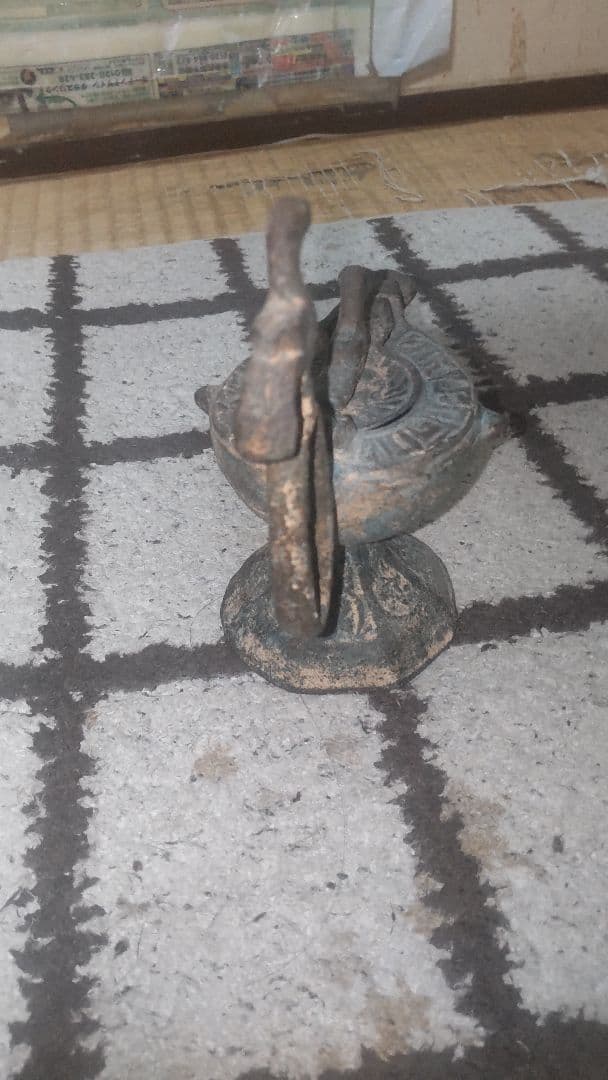 【博物館級】アンティーク 中世 イスラム ブロンズ オイルランプ